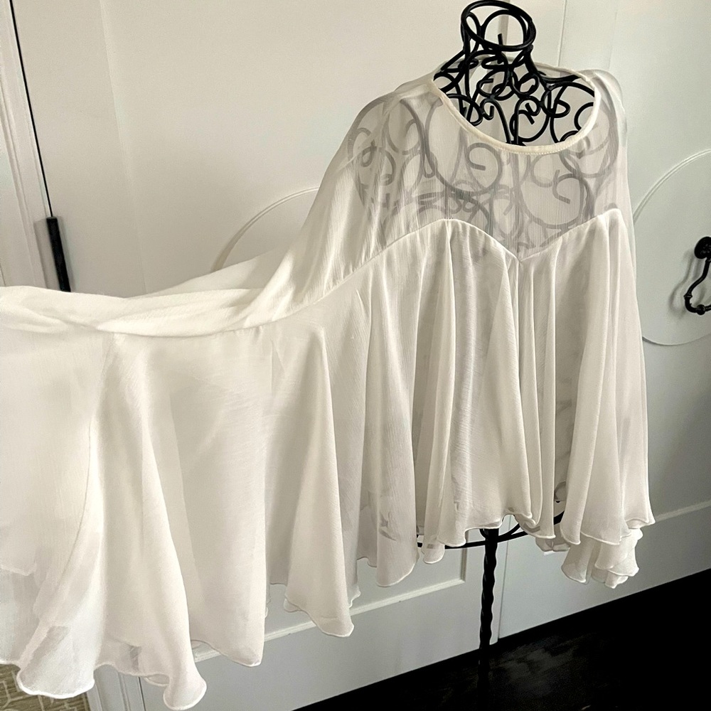 Dabuwawa chiffon blouse